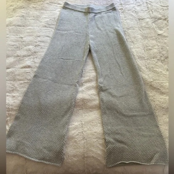 Free People Light Gray V-Neck Sweater Set - Picture 4 of 4